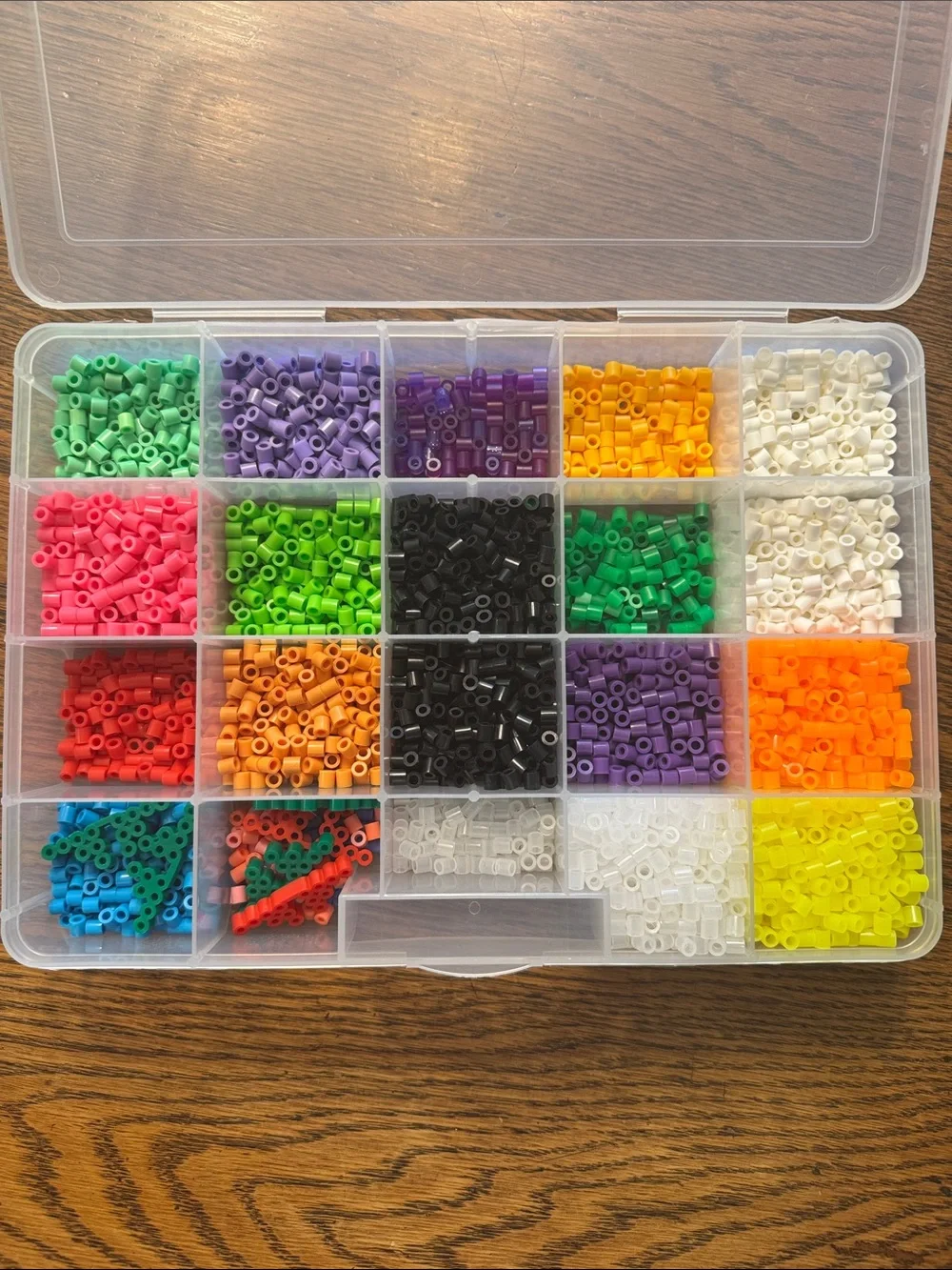 MIDI Perler Bead Pegboards & Multi-Color Beads Craft Set - Assorted Colors